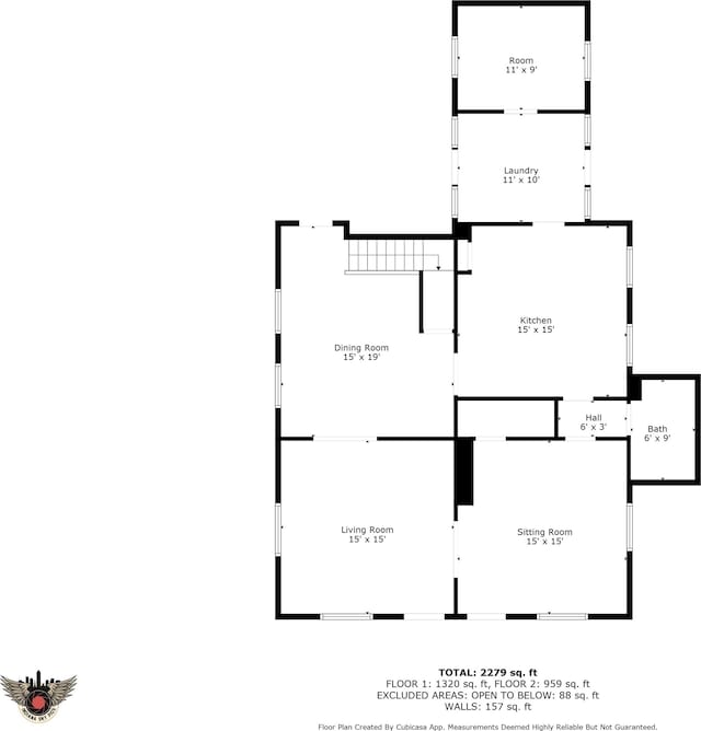 211 N County Line Rd, In, IN 47272 - view of property floor plan