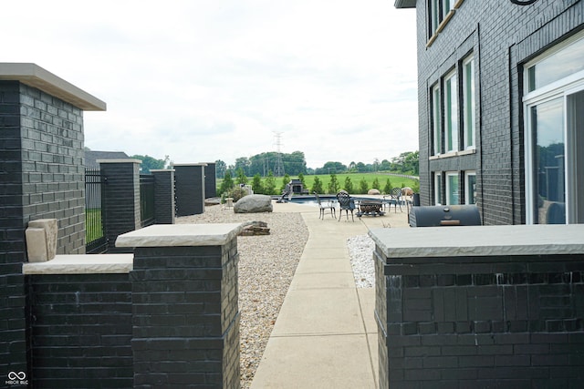3306 Mullinix Rd, Greenwood, IN 46143 - view of patio / terrace featuring area for grilling