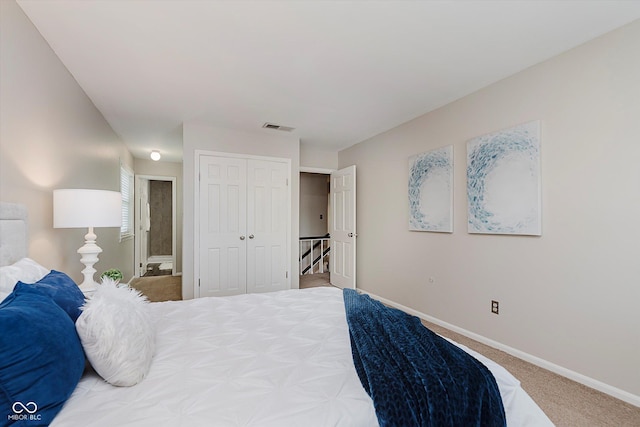 49 Druid Hill Ct Unit 0, Carmel, IN 46032 - carpeted bedroom featuring baseboards and a closet