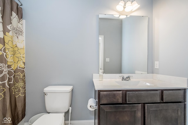 12634 Mustard Seed Ct, Fishers, IN 46038 - bathroom featuring vanity and curtained shower