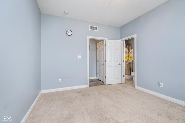 12634 Mustard Seed Ct, Fishers, IN 46038 - unfurnished bedroom featuring carpet floors and ensuite bath
