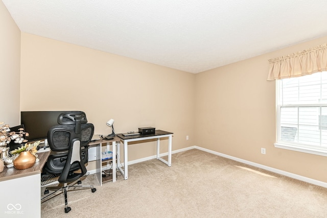 13700 Stanford Dr, Carmel, IN 46074 - home office with carpet floors and plenty of natural light