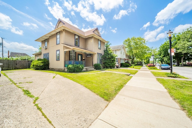 917 W 8th St, Anderson, IN 46016 - view of front of home with a porch
