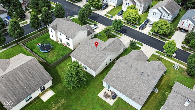 2253 Bridlewood Dr, Franklin, IN 46131 - aerial perspective of suburban area