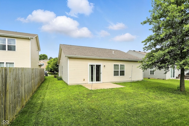 2253 Bridlewood Dr, Franklin, IN 46131 - back of house with a patio area