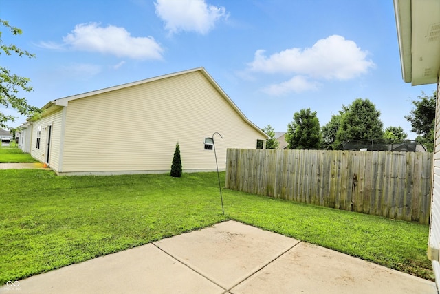 2253 Bridlewood Dr, Franklin, IN 46131 - view of yard featuring a patio area