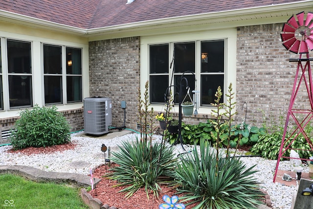 650 S Eagles Way, Crawfordsville, IN 47933 - entrance to property featuring brick siding and a shingled roof