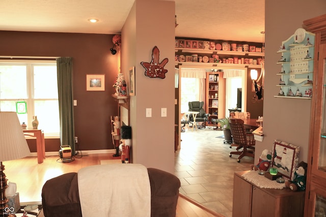 650 S Eagles Way, Crawfordsville, IN 47933 - bedroom with an office area