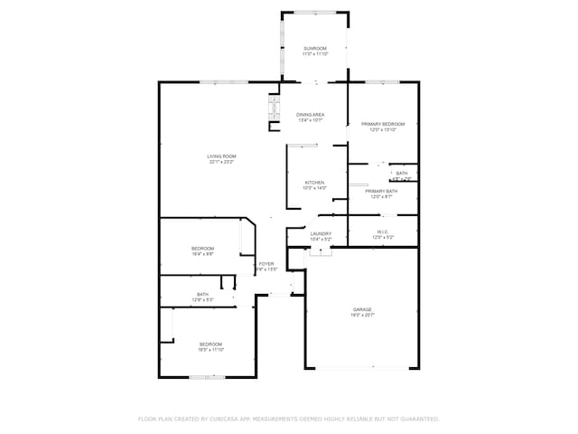 650 S Eagles Way, Crawfordsville, IN 47933 - view of floor plan / room layout