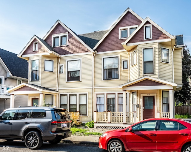 213 E 15th St, Indianapolis, IN 46202 - view of townhome / multi-family property