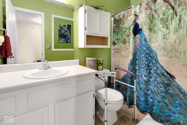 6439 Bower Dr, Indianapolis, IN 46241 - bathroom featuring toilet and vanity