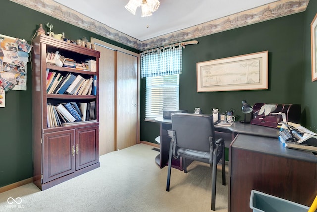 6439 Bower Dr, Indianapolis, IN 46241 - view of carpeted office