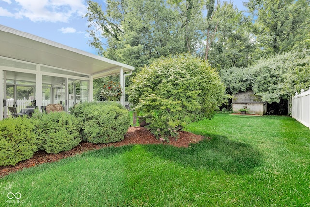 6439 Bower Dr, Indianapolis, IN 46241 - view of yard