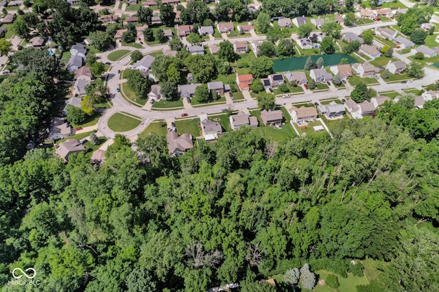 6439 Bower Dr, Indianapolis, IN 46241 - aerial view of property and surrounding area
