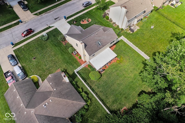 6439 Bower Dr, Indianapolis, IN 46241 - aerial perspective of suburban area