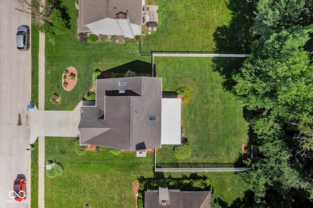 6439 Bower Dr, Indianapolis, IN 46241 - drone / aerial view