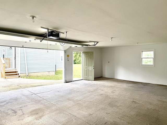 405 E Cowing Dr, Muncie, IN 47303 - garage featuring a garage door opener