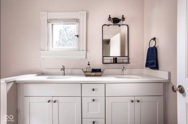 215 E 15th St, Indianapolis, IN 46202 - full bathroom featuring double vanity