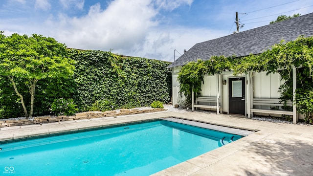 214 E St Joseph St, Indianapolis, IN 46202 - outdoor pool with an outbuilding