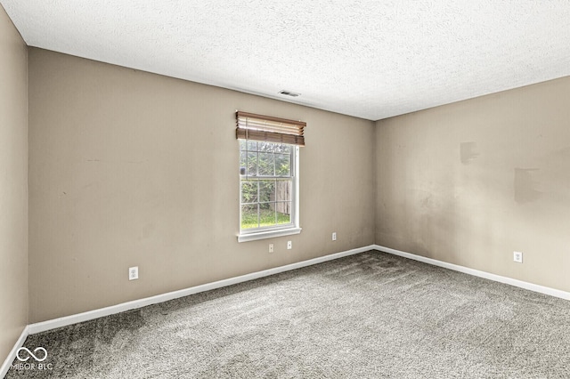 1540 Brook Pointe Dr, Indianapolis, IN 46234 - carpeted empty room featuring baseboards and a textured ceiling