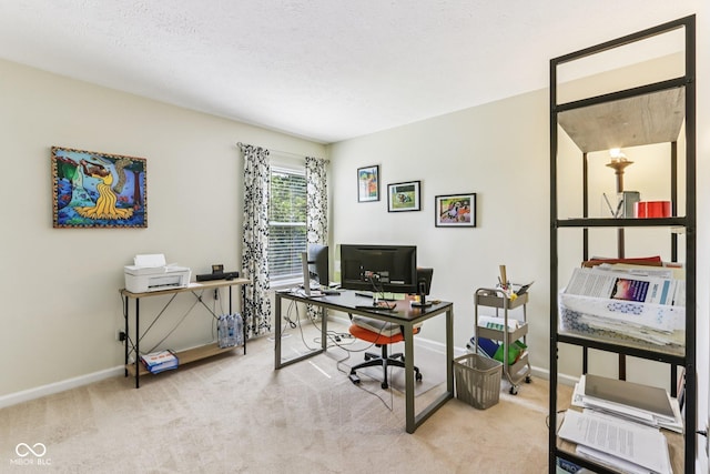 6711 Crestwell Ln, Indianapolis, IN 46268 - carpeted home office with baseboards
