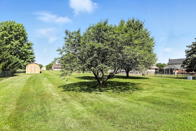 8030 5 Points Rd, Indianapolis, IN 46259 - view of yard with a shed