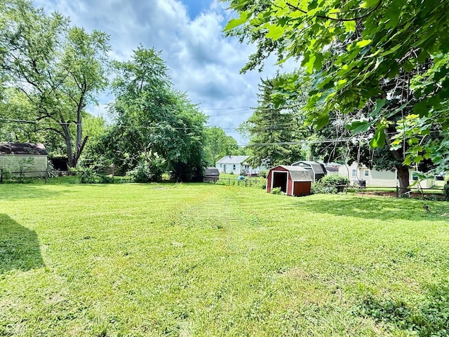 3712 S Kealing Ave S, Indianapolis, IN 46237 - view of yard with a shed