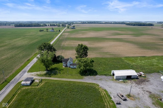 5396 N 1000 E, Sheridan, IN 46069 - aerial view of sparsely populated area with agricultural land