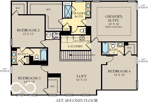 5343 Pelion Pl, Mccordsville, IN 46055 - view of property floor plan