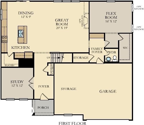 5343 Pelion Pl, Mccordsville, IN 46055 - view of property floor plan