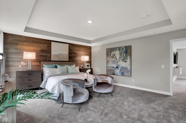 5343 Pelion Pl, Mccordsville, IN 46055 - carpeted bedroom with a tray ceiling