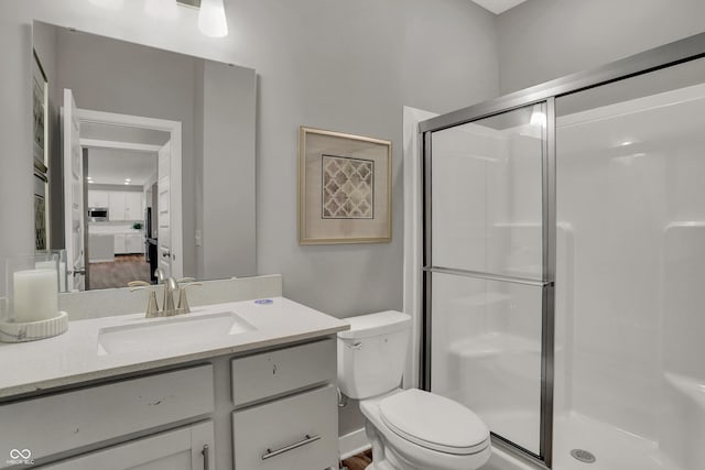 5343 Pelion Pl, Mccordsville, IN 46055 - full bathroom with a stall shower and vanity