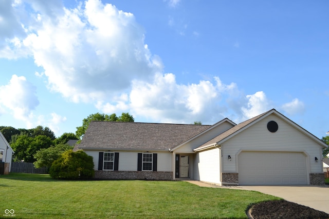 112 Marble Arch Way, Lafayette, IN 47905 - view of front of house featuring concrete driveway, brick siding, an attached garage, and roof with shingles