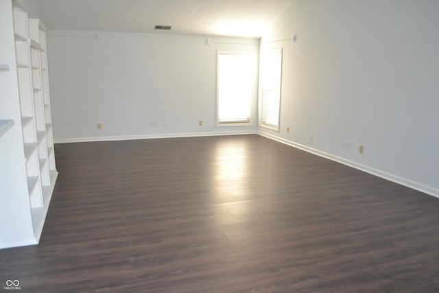 112 Marble Arch Way, Lafayette, IN 47905 - empty room with dark wood-style floors and baseboards