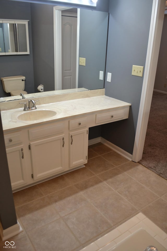 112 Marble Arch Way, Lafayette, IN 47905 - bathroom featuring tile patterned flooring and vanity