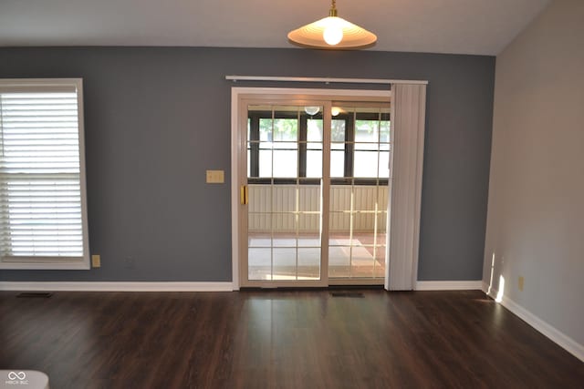 112 Marble Arch Way, Lafayette, IN 47905 - empty room featuring baseboards and wood finished floors