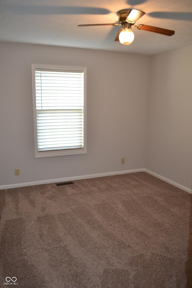 112 Marble Arch Way, Lafayette, IN 47905 - carpeted spare room with ceiling fan and baseboards