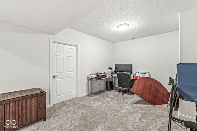 2920 Bloomsbury S, Greenwood, IN 46143 - carpeted office space with a textured ceiling and baseboards