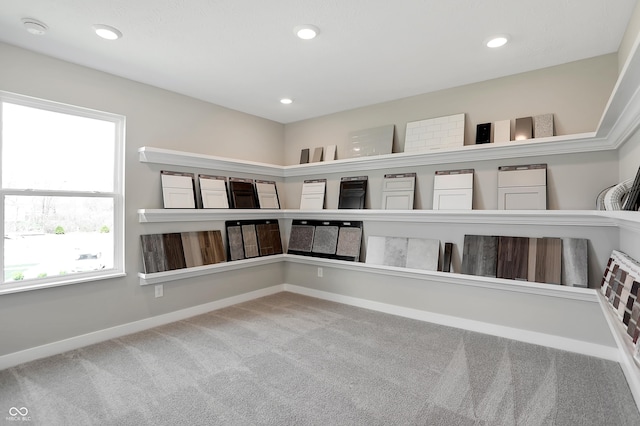 19780 Moorpark Lndg, Noblesville, IN 46062 - carpeted spare room with recessed lighting and a smoke detector