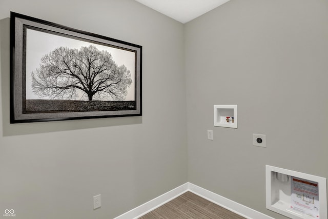 19838 Moorpark Lndg, Noblesville, IN 46062 - laundry room with electric dryer hookup and hookup for a washing machine