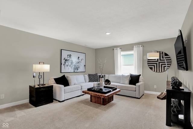 19838 Moorpark Lndg, Noblesville, IN 46062 - living room featuring light colored carpet and recessed lighting