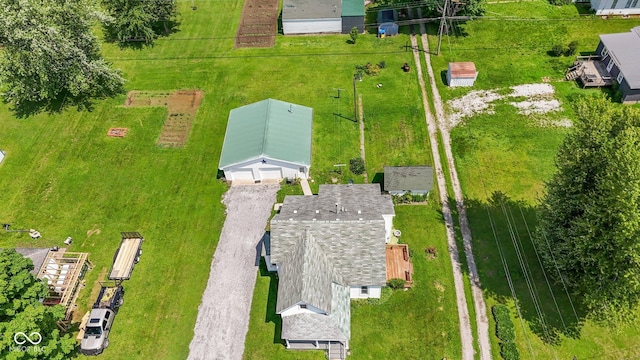 206 E Franklin St, Roachdale, IN 46172 - drone / aerial view