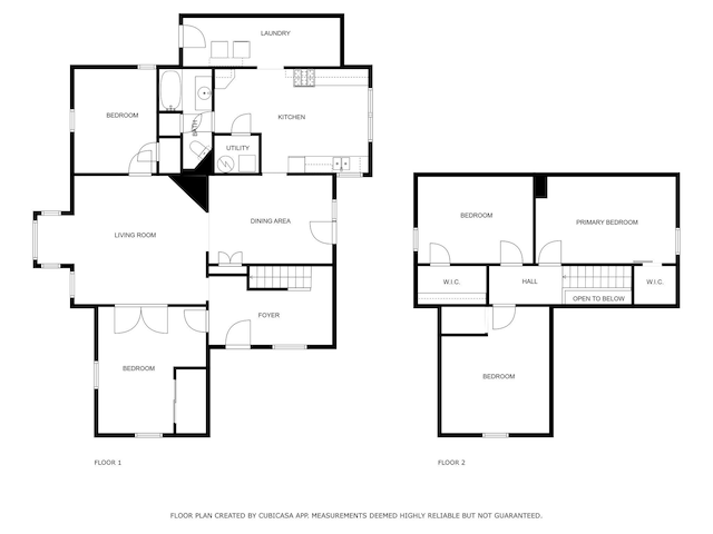 206 E Franklin St, Roachdale, IN 46172 - view of floor plan / room layout