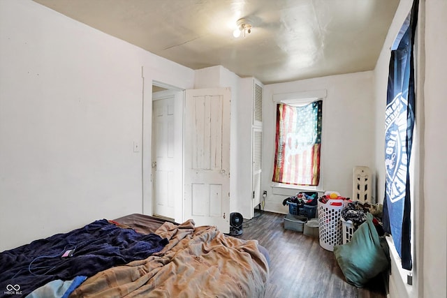 315 N High St, Hartford City, IN 47348 - bedroom with wood finished floors
