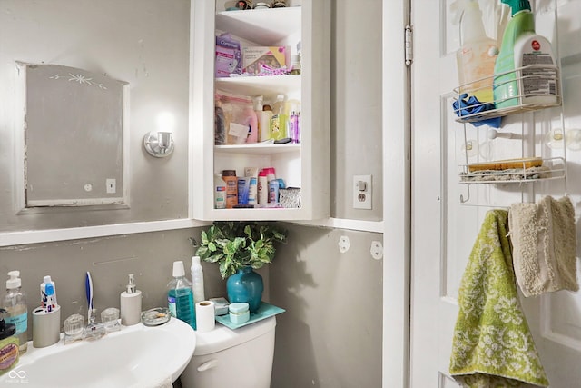 315 N High St, Hartford City, IN 47348 - bathroom with a sink and toilet