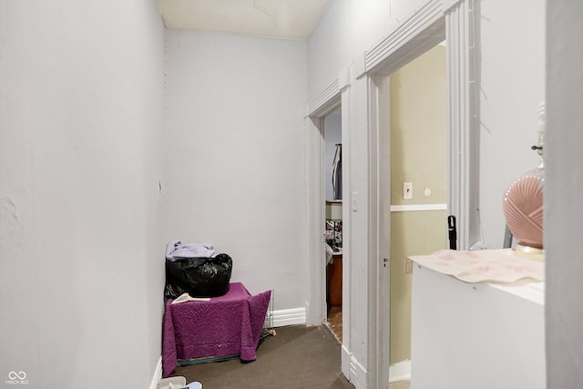 315 N High St, Hartford City, IN 47348 - hallway with baseboards