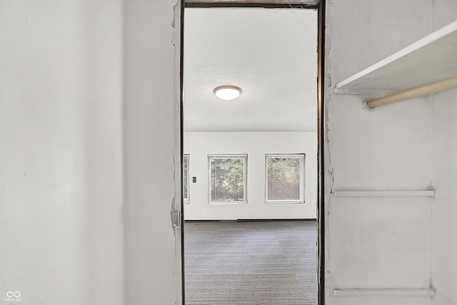 115 Simpson St, Crawfordsville, IN 47933 - hall featuring carpet flooring