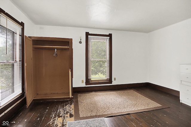 115 Simpson St, Crawfordsville, IN 47933 - unfurnished bedroom featuring wood-type flooring