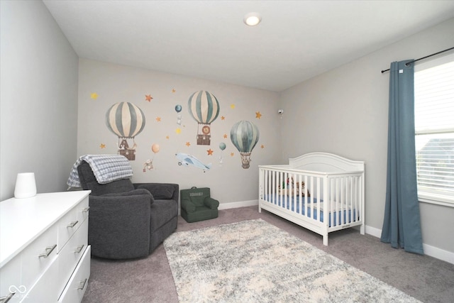 11663 Winnower, Noblesville, IN 46060 - carpeted bedroom with baseboards and a nursery area
