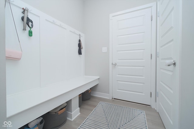 11663 Winnower, Noblesville, IN 46060 - mudroom featuring light wood-style flooring and baseboards